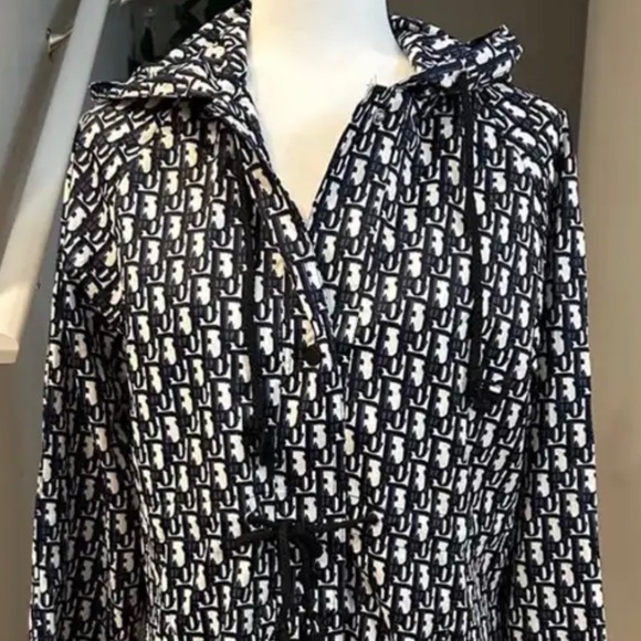 Di*or Print Nylon Jacket Sz.S - Picture 1 of 8